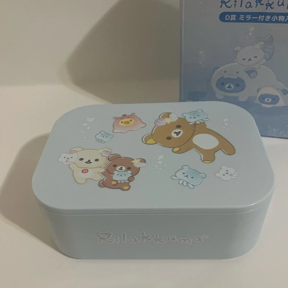 Rilakkuma Sea Life Mirrored Accessory Storage Case